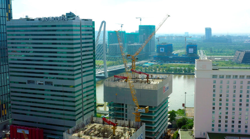 Manitowoc: Two Potain MCH 175 cranes selected for The Nexus in Ho Chi Minh City, Vietnam